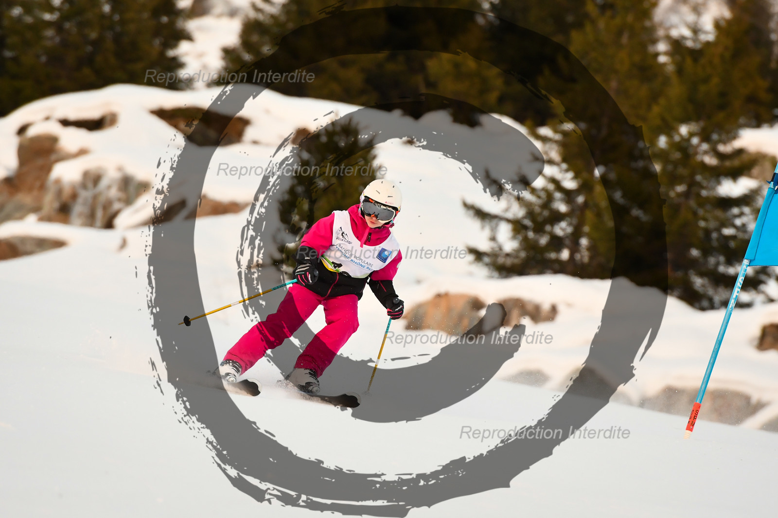 fleche Vaujany ESF Montfrais