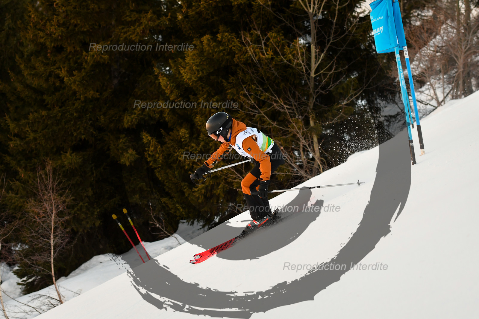 fleche Vaujany ESF Montfrais