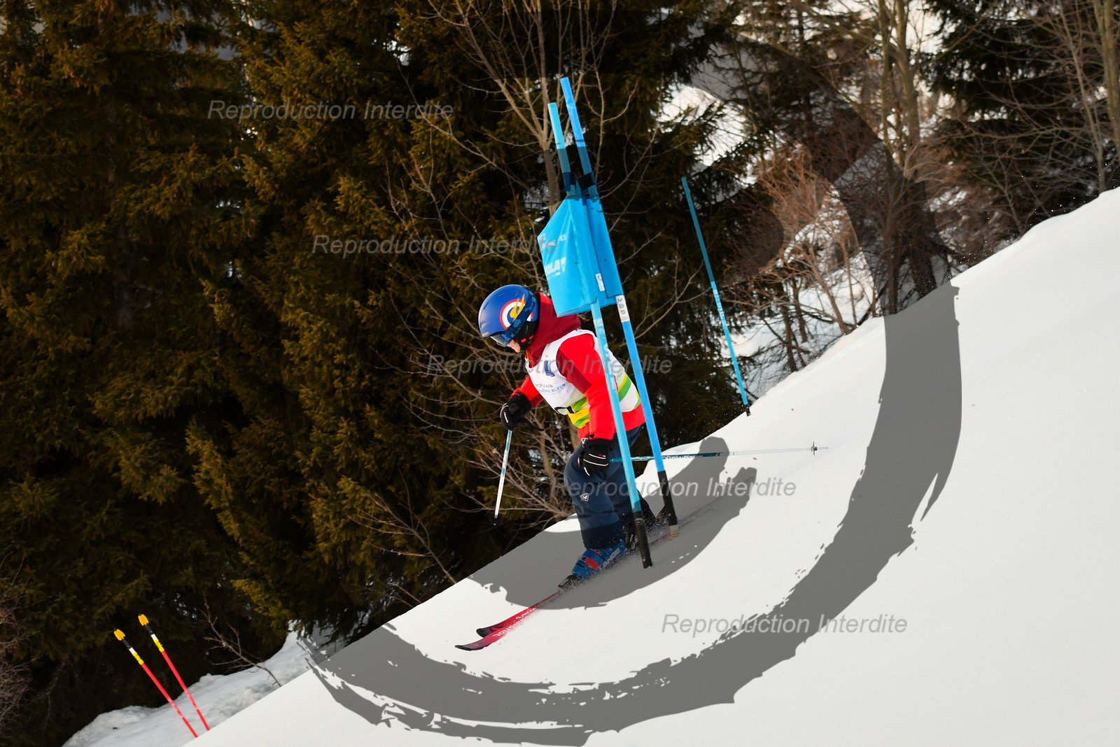 fleche Vaujany ESF Montfrais